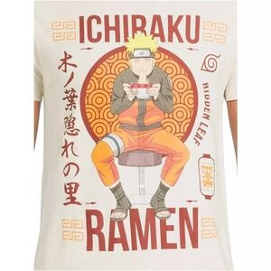 Naruto Men's SMALL‎ Graphic Tee with Short Sleeves